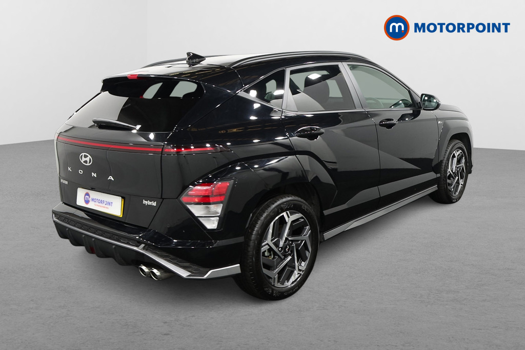 Hyundai Kona N Line Automatic Petrol-Electric Hybrid SUV - Stock Number (1610748) - Drivers side rear corner