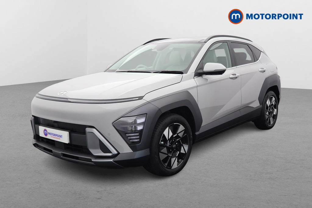 Hyundai Kona Ultimate Automatic Petrol-Electric Hybrid SUV - Stock Number (1610847) - Passenger side front corner