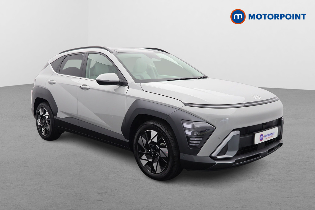 Hyundai Kona Ultimate Automatic Petrol-Electric Hybrid SUV - Stock Number (1610847) - Drivers side front corner