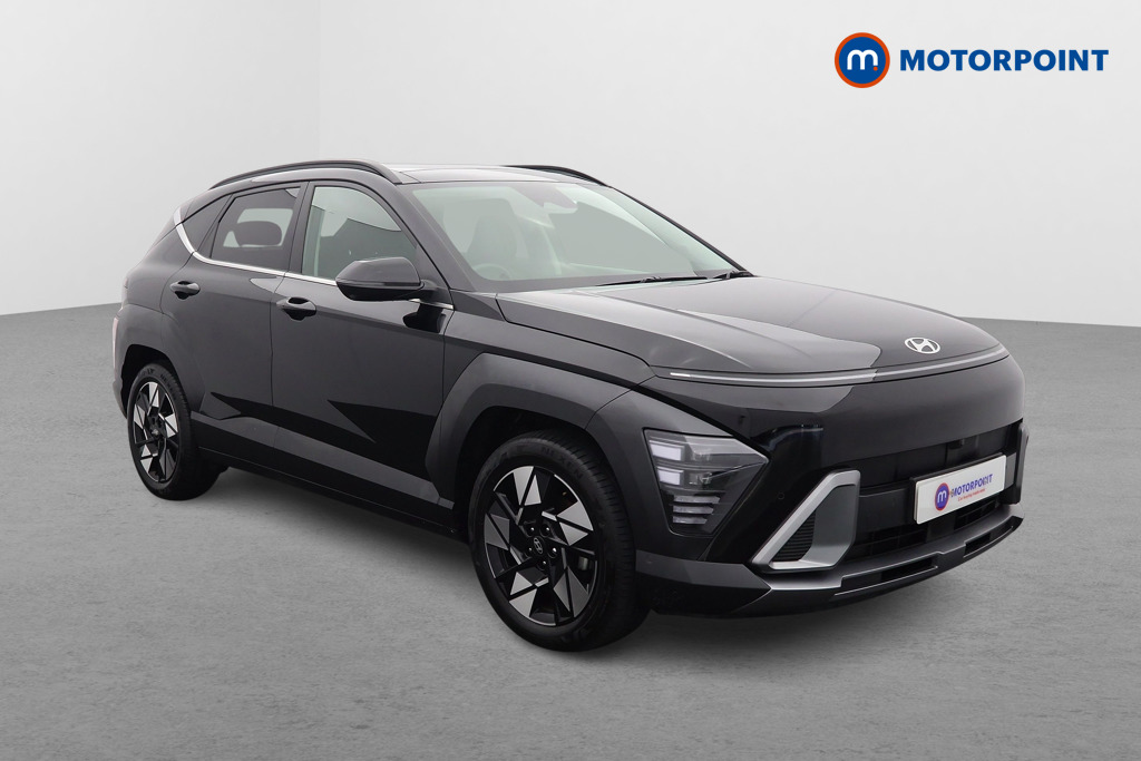 Hyundai Kona Ultimate Automatic Petrol-Electric Hybrid SUV - Stock Number (1610852) - Drivers side front corner