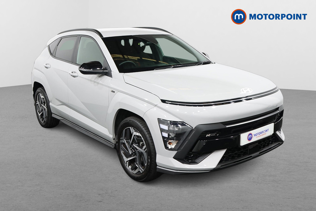 Hyundai Kona N Line Automatic Petrol-Electric Hybrid SUV - Stock Number (1610927) - Drivers side front corner