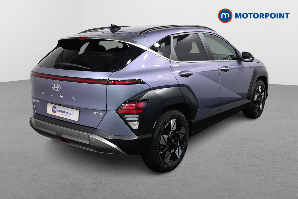 Hyundai Kona Ultimate Automatic Petrol-Electric Hybrid SUV - Stock Number (1610940) - Drivers side rear corner