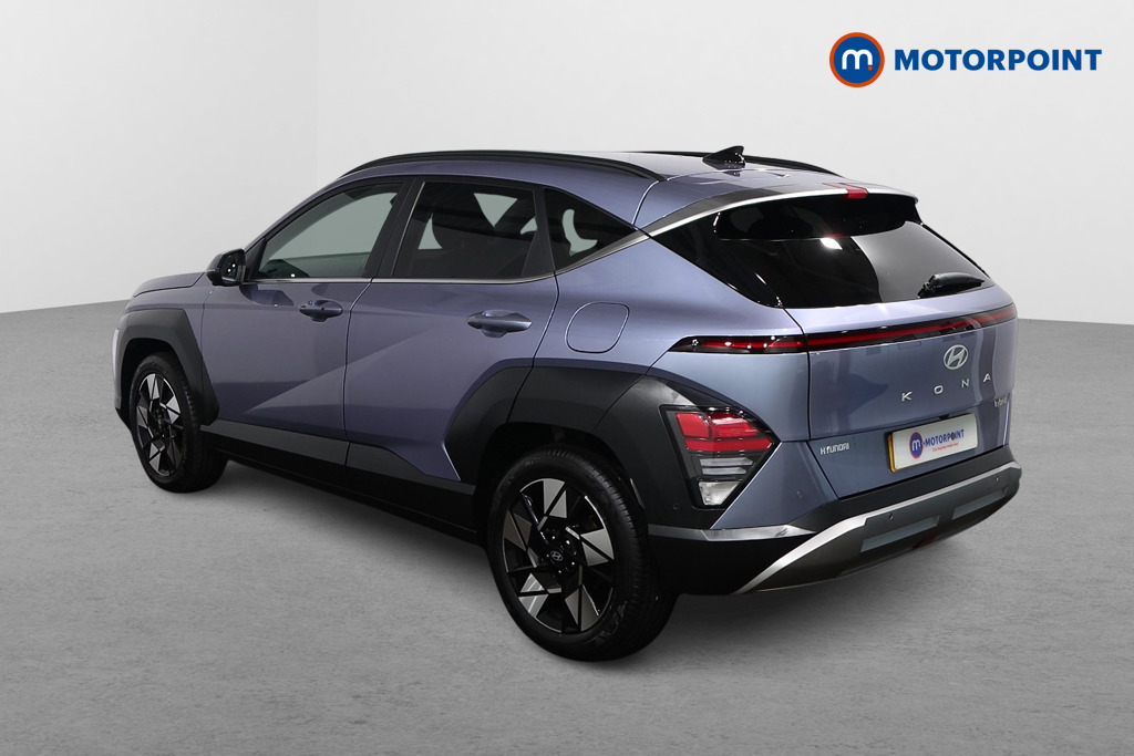 Hyundai Kona Ultimate Automatic Petrol-Electric Hybrid SUV - Stock Number (1610940) - Passenger side rear corner