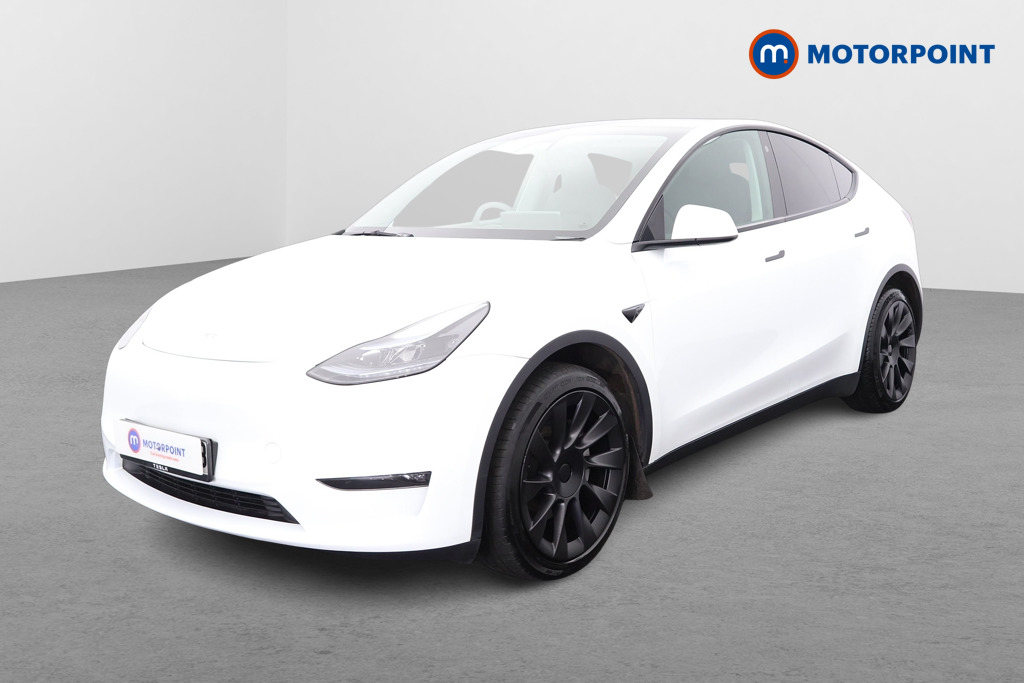 Tesla Model Y Long Range Automatic Electric SUV - Stock Number (1611567) - Passenger side front corner