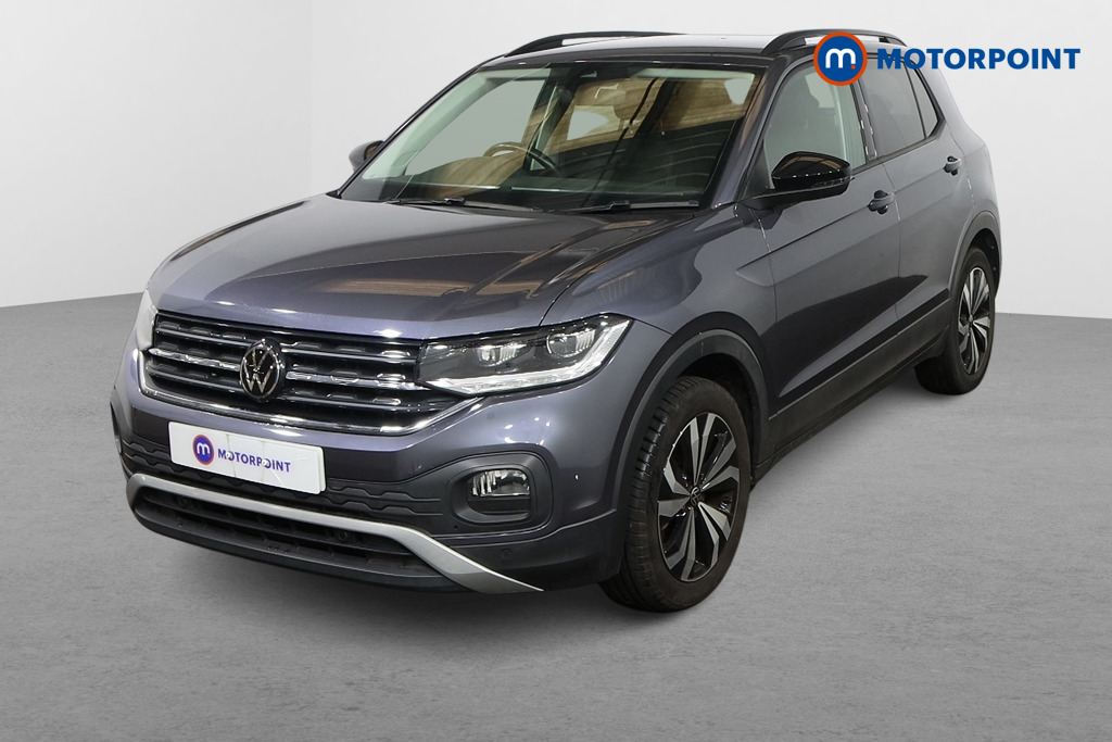 Volkswagen T-Cross Black Edition Automatic Petrol SUV - Stock Number (1611647) - Passenger side front corner