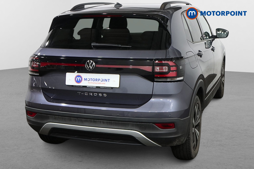 Volkswagen T-Cross Black Edition Automatic Petrol SUV - Stock Number (1611647) - Drivers side rear corner