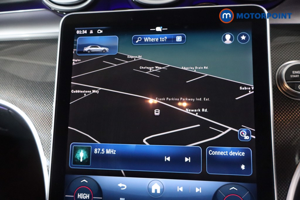 Mercedes-Benz C Class Amg Line Automatic Petrol Saloon - Stock Number (1612237) - 2nd supplementary image