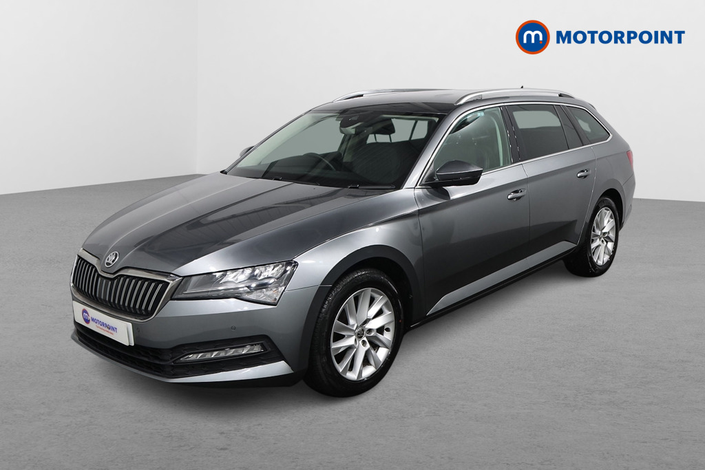 Skoda Superb Se Technology Automatic Diesel Estate - Stock Number (1612380) - Passenger side front corner