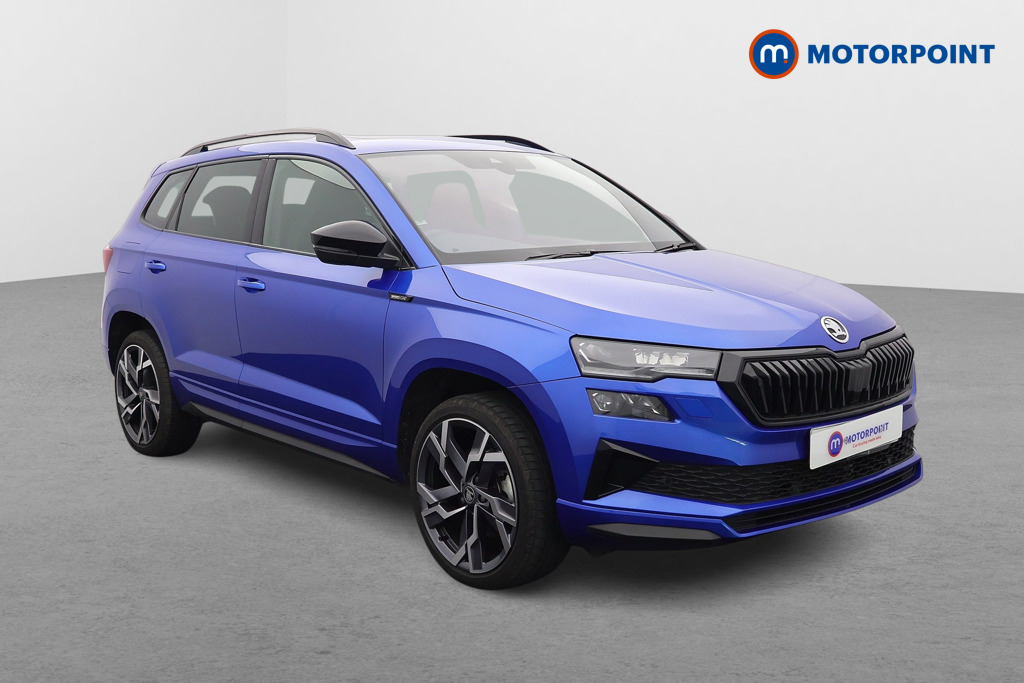 Skoda Karoq Sportline Edition Automatic Petrol SUV - Stock Number (1612818) - Drivers side front corner