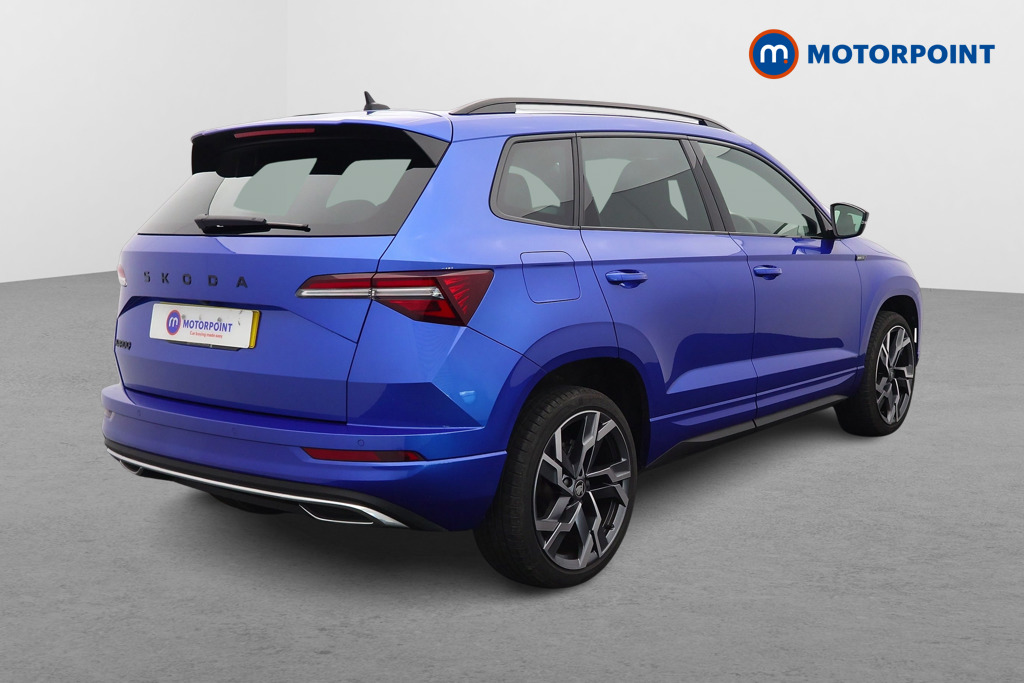 Skoda Karoq Sportline Edition Automatic Petrol SUV - Stock Number (1612818) - Drivers side rear corner