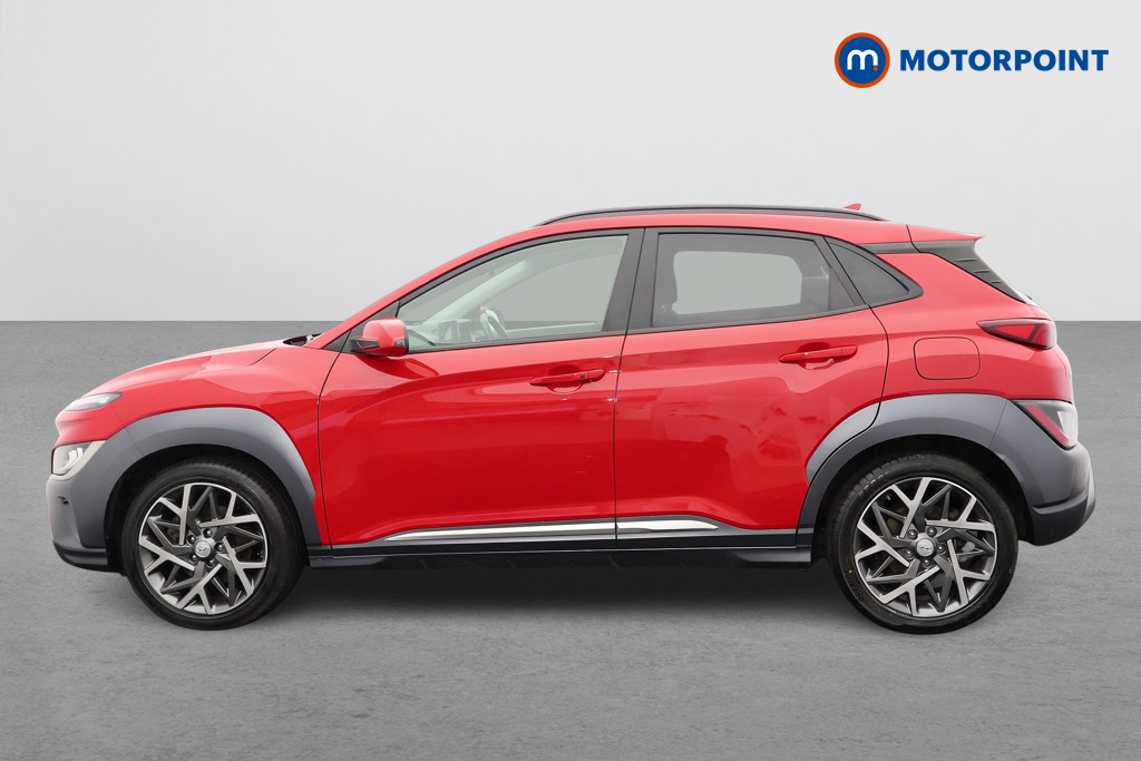 Hyundai Kona Ultimate Automatic Petrol-Electric Hybrid SUV - Stock Number (1596621) - Passenger side
