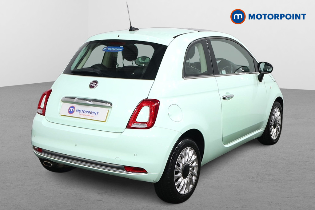 Fiat 500 Lounge Manual Petrol Hatchback - Stock Number (1601888) - Drivers side rear corner
