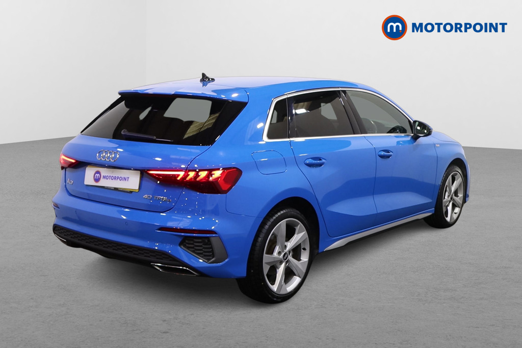 Audi A3 S Line Automatic Petrol Plug-In Hybrid Hatchback - Stock Number (1608312) - Drivers side rear corner