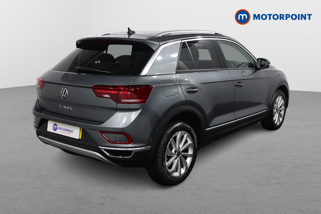 Volkswagen T-Roc Style Automatic Petrol SUV - Stock Number (1609265) - Drivers side rear corner