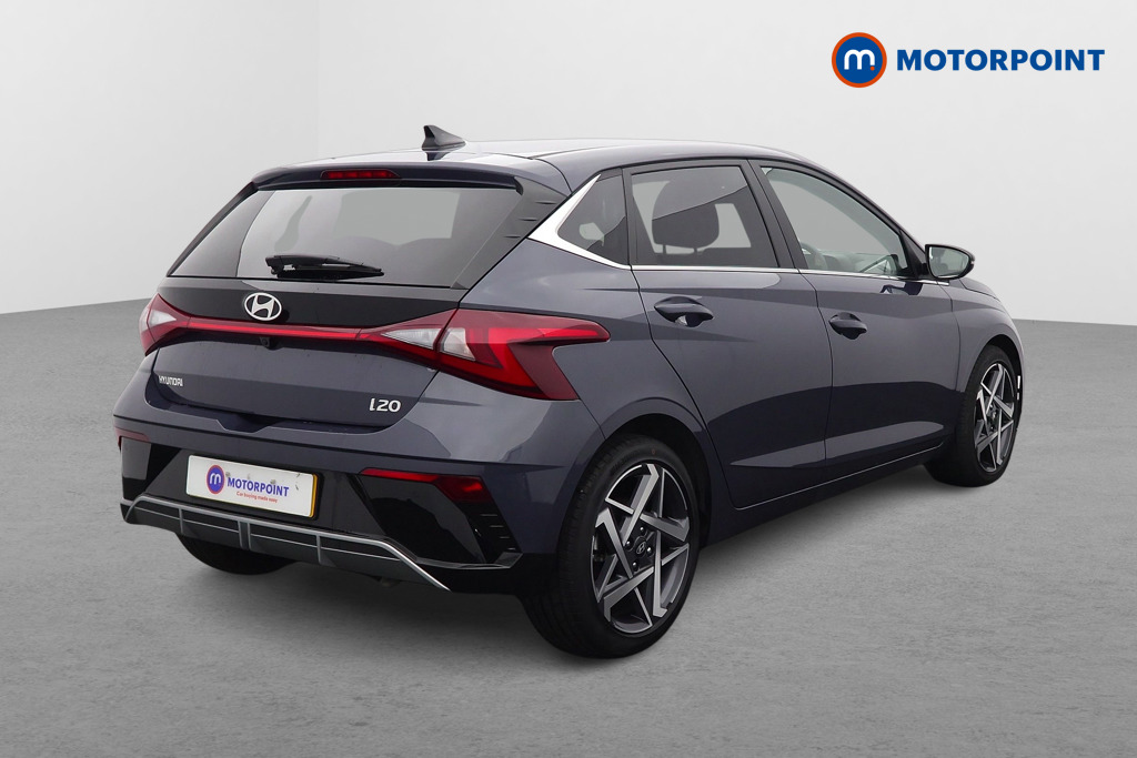 Hyundai I20 Premium Manual Petrol Hatchback - Stock Number (1610717) - Drivers side rear corner