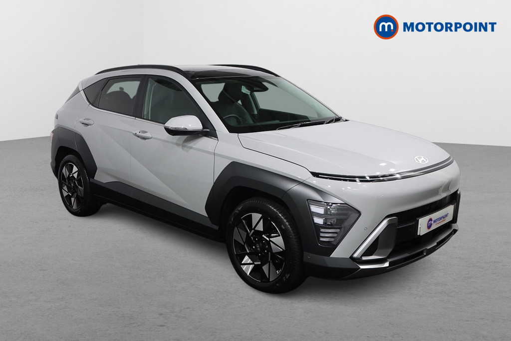 Hyundai Kona Ultimate Automatic Petrol-Electric Hybrid SUV - Stock Number (1610754) - Drivers side front corner