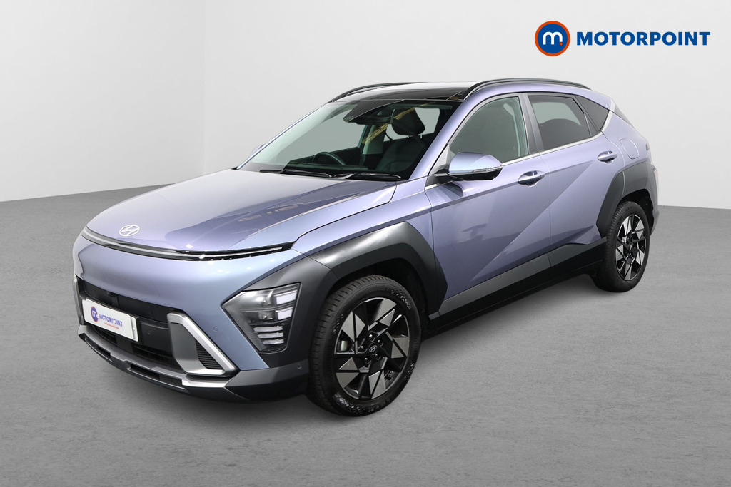 Hyundai Kona Ultimate Automatic Petrol-Electric Hybrid SUV - Stock Number (1610811) - Passenger side front corner