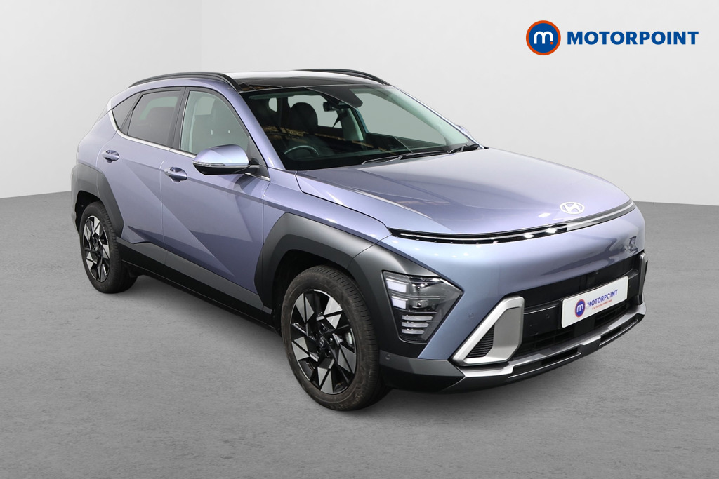 Hyundai Kona Ultimate Automatic Petrol-Electric Hybrid SUV - Stock Number (1610811) - Drivers side front corner