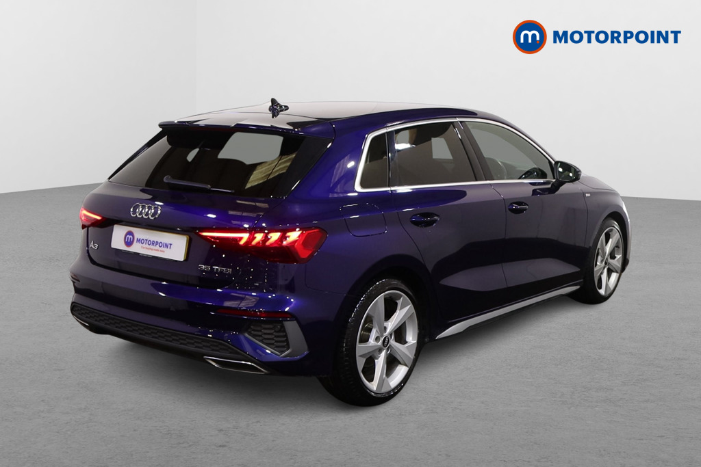 Audi A3 S Line Automatic Petrol Hatchback - Stock Number (1611697) - Drivers side rear corner