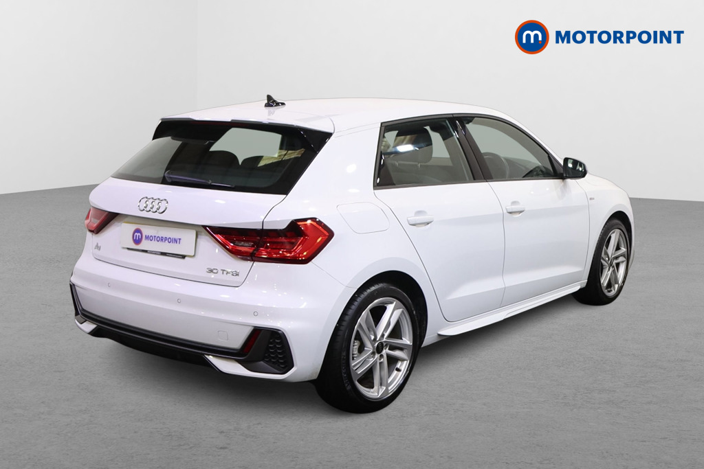 Audi A1 S Line Manual Petrol Hatchback - Stock Number (1601073) - Drivers side rear corner