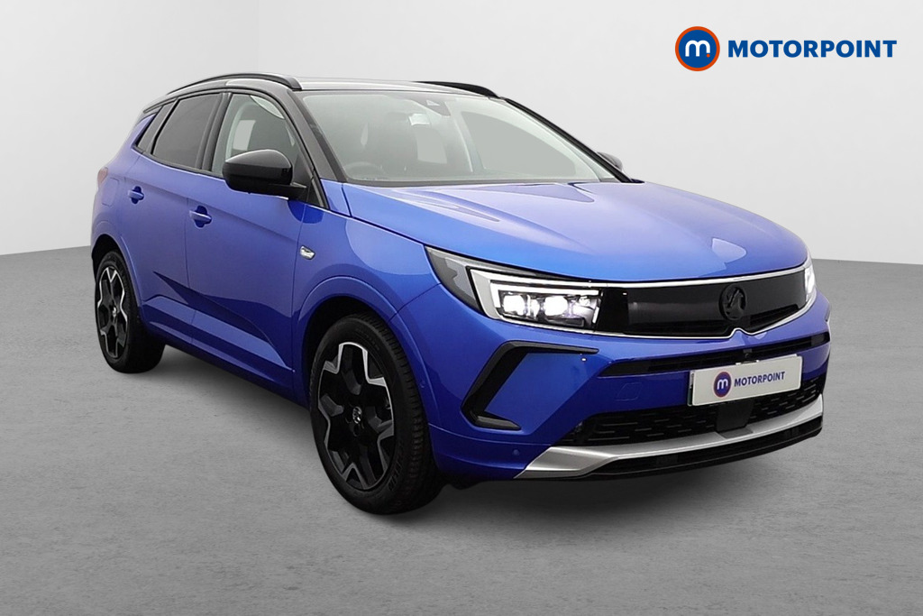 Vauxhall Grandland Ultimate Manual Petrol SUV - Stock Number (1606383) - Drivers side front corner