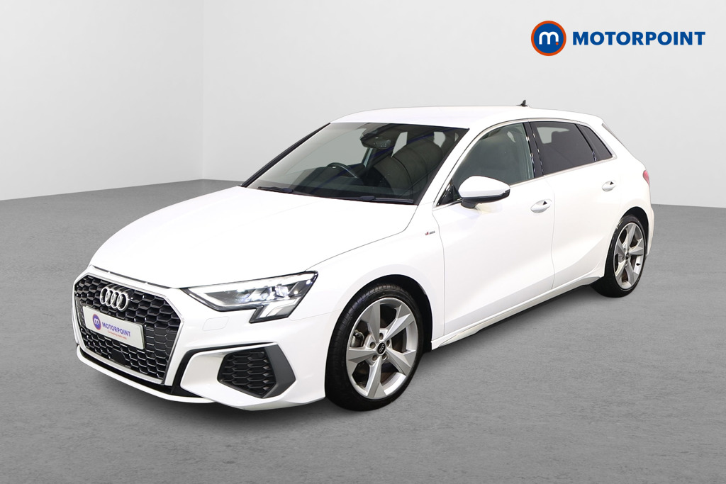 Audi A3 S Line Automatic Petrol Hatchback - Stock Number (1609907) - Passenger side front corner