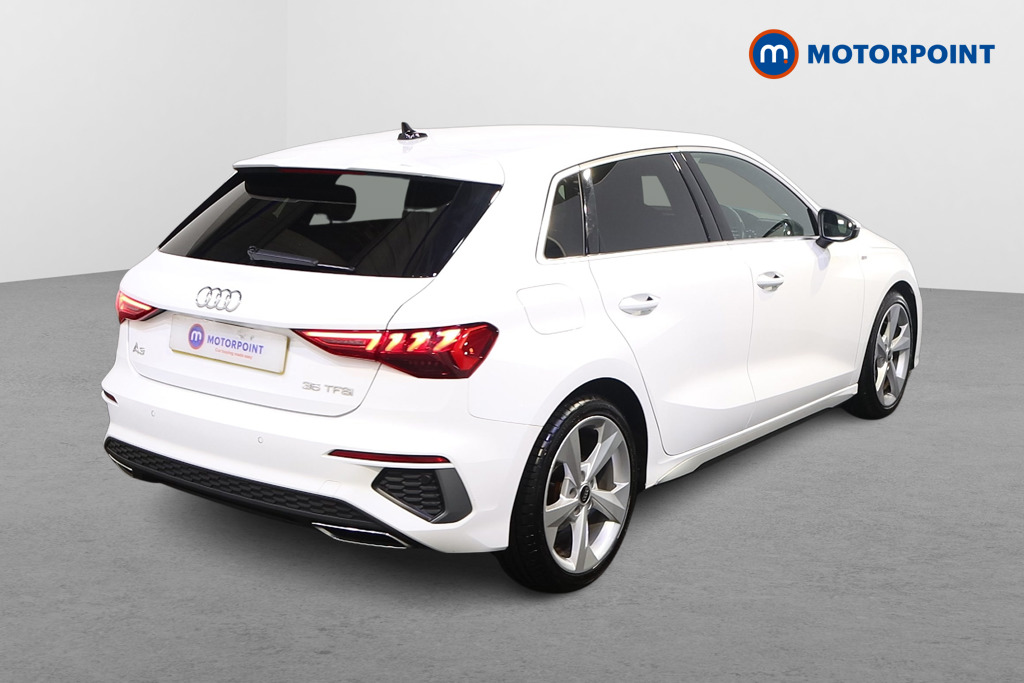 Audi A3 S Line Automatic Petrol Hatchback - Stock Number (1609907) - Drivers side rear corner