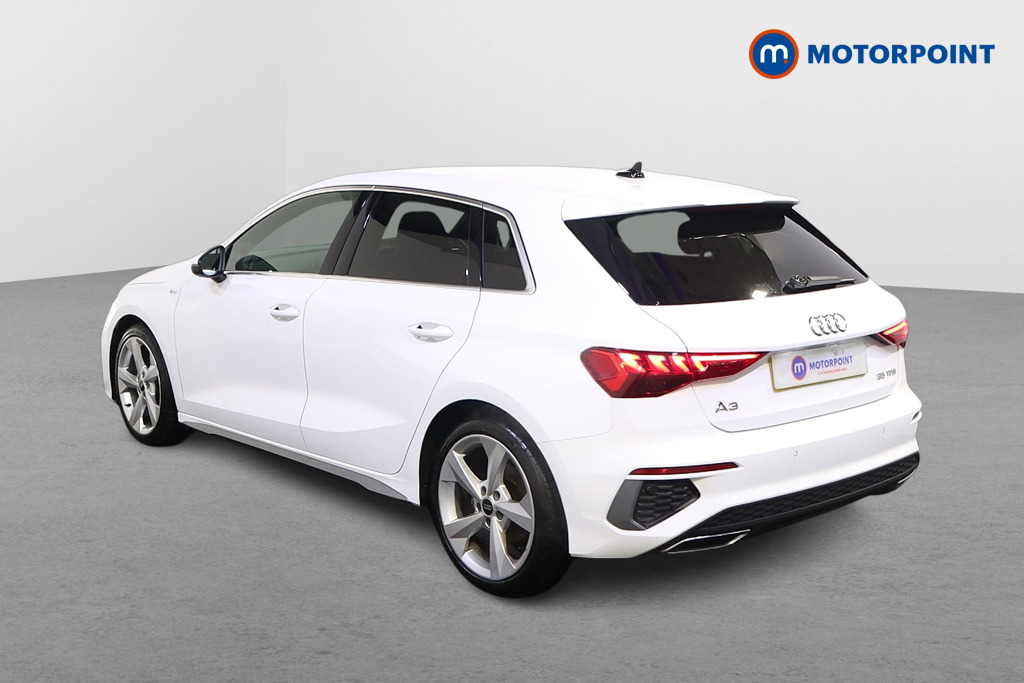 Audi A3 S Line Automatic Petrol Hatchback - Stock Number (1609907) - Passenger side rear corner
