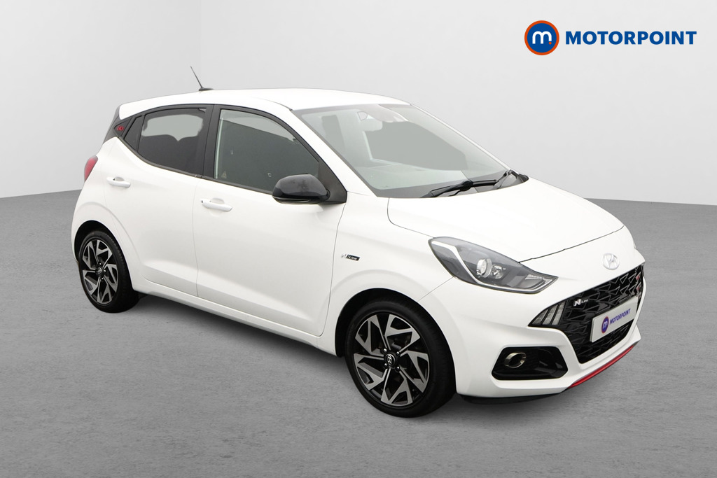 Hyundai I10 N Line Manual Petrol Hatchback - Stock Number (1610293) - Drivers side front corner