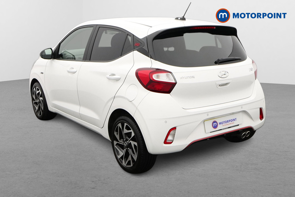 Hyundai I10 N Line Manual Petrol Hatchback - Stock Number (1610293) - Passenger side rear corner