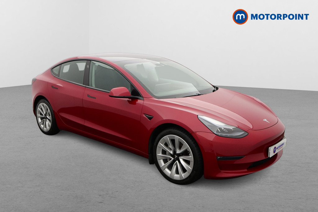 Tesla Model 3 Long Range Automatic Electric Saloon - Stock Number (1610304) - Drivers side front corner
