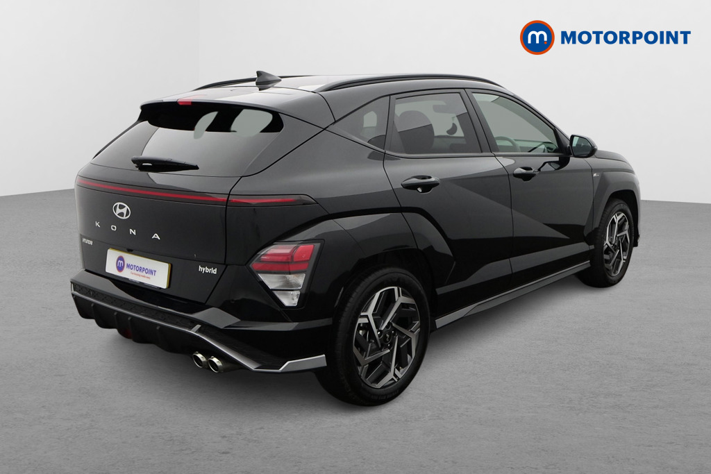 Hyundai Kona N Line Automatic Petrol-Electric Hybrid SUV - Stock Number (1610724) - Drivers side rear corner