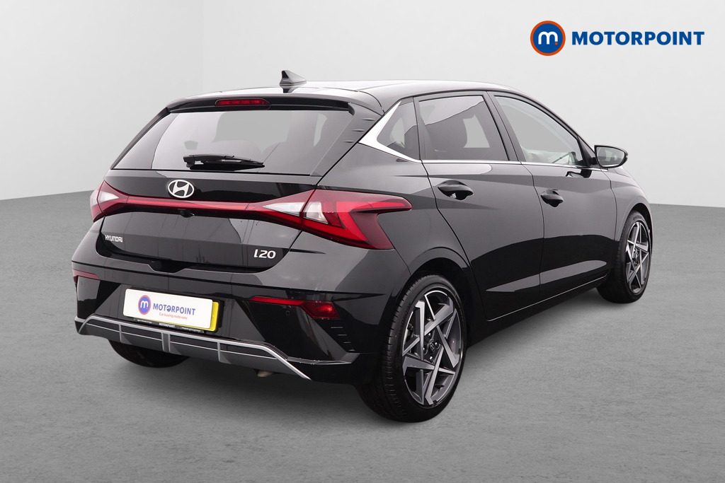 Hyundai I20 Premium Automatic Petrol Hatchback - Stock Number (1610733) - Drivers side rear corner