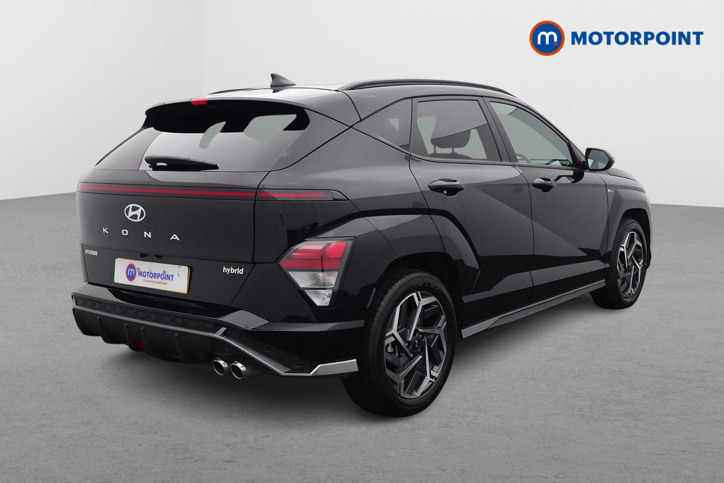 Hyundai Kona N Line Automatic Petrol-Electric Hybrid SUV - Stock Number (1610734) - Drivers side rear corner