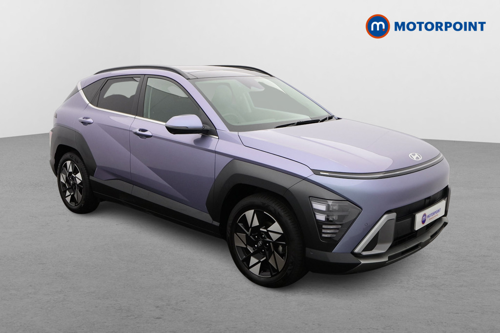 Hyundai Kona Ultimate Automatic Petrol-Electric Hybrid SUV - Stock Number (1610751) - Drivers side front corner