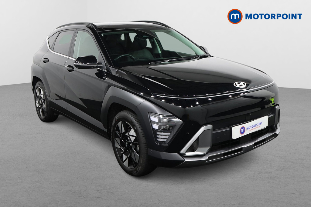 Hyundai Kona Ultimate Automatic Petrol-Electric Hybrid SUV - Stock Number (1610757) - Drivers side front corner