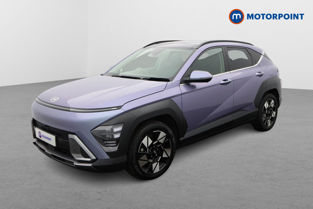 Hyundai Kona Ultimate Automatic Petrol-Electric Hybrid SUV - Stock Number (1610840) - Passenger side front corner