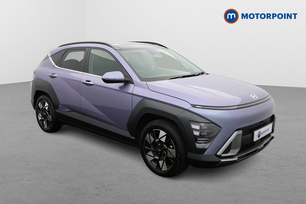 Hyundai Kona Ultimate Automatic Petrol-Electric Hybrid SUV - Stock Number (1610840) - Drivers side front corner