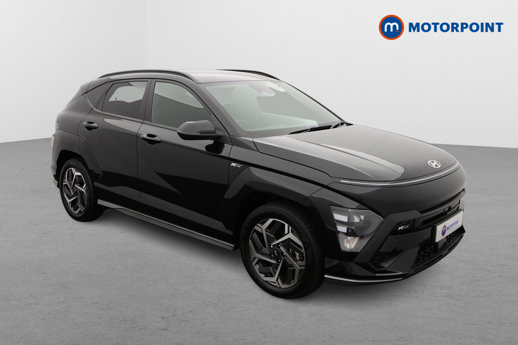 Hyundai Kona N Line Automatic Petrol-Electric Hybrid SUV - Stock Number (1610917) - Drivers side front corner