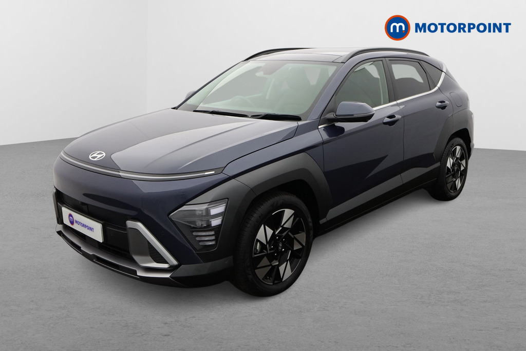 Hyundai Kona Ultimate Automatic Petrol-Electric Hybrid SUV - Stock Number (1610936) - Passenger side front corner