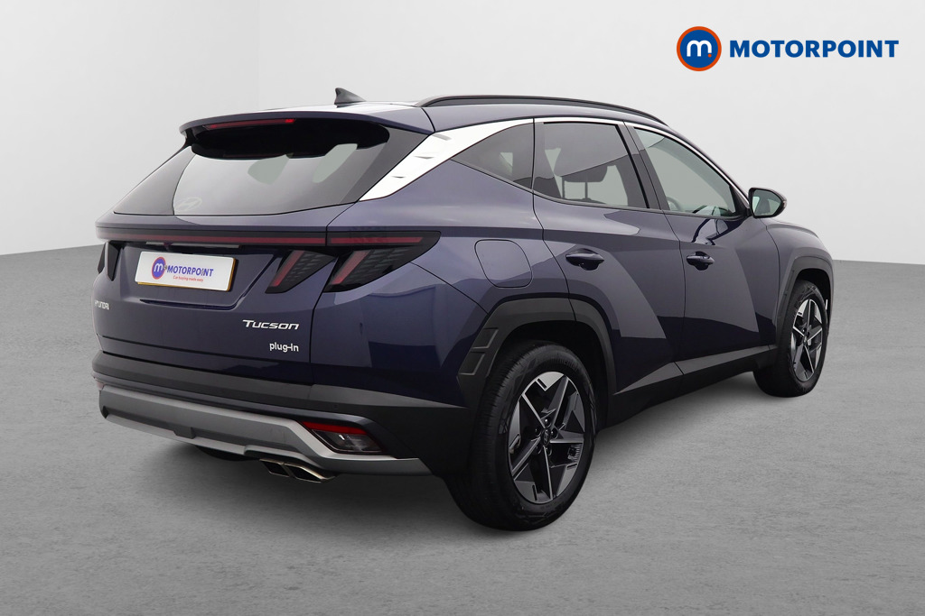 Hyundai Tucson Premium Automatic Petrol Plug-In Hybrid SUV - Stock Number (1610966) - Drivers side rear corner