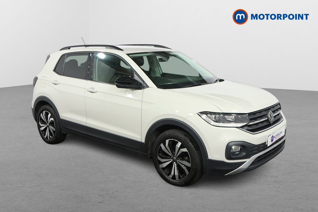 Volkswagen T-Cross Black Edition Manual Petrol SUV - Stock Number (1611058) - Drivers side front corner