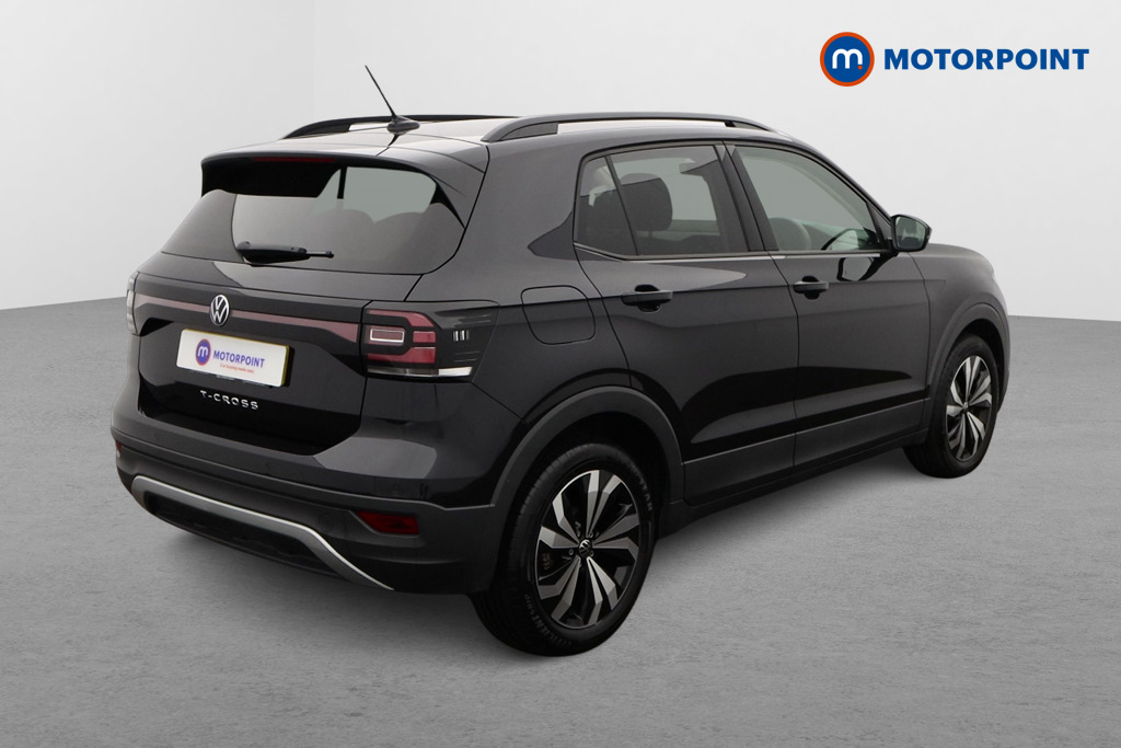 Volkswagen T-Cross Black Edition Automatic Petrol SUV - Stock Number (1612722) - Drivers side rear corner