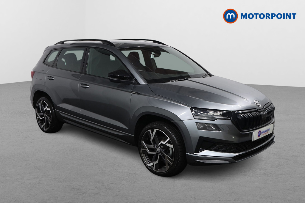 Skoda Karoq Sportline Edition Automatic Petrol SUV - Stock Number (1612819) - Drivers side front corner