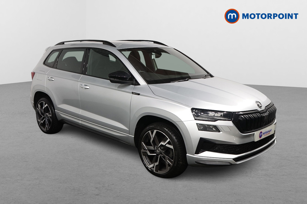 Skoda Karoq Sportline Edition Automatic Petrol SUV - Stock Number (1612820) - Drivers side front corner