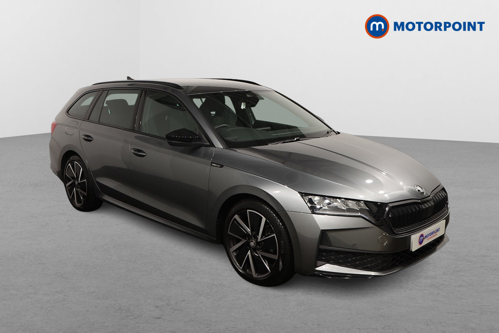 Skoda Octavia Sportline Automatic Petrol Estate - Stock Number (1612831) - Drivers side front corner