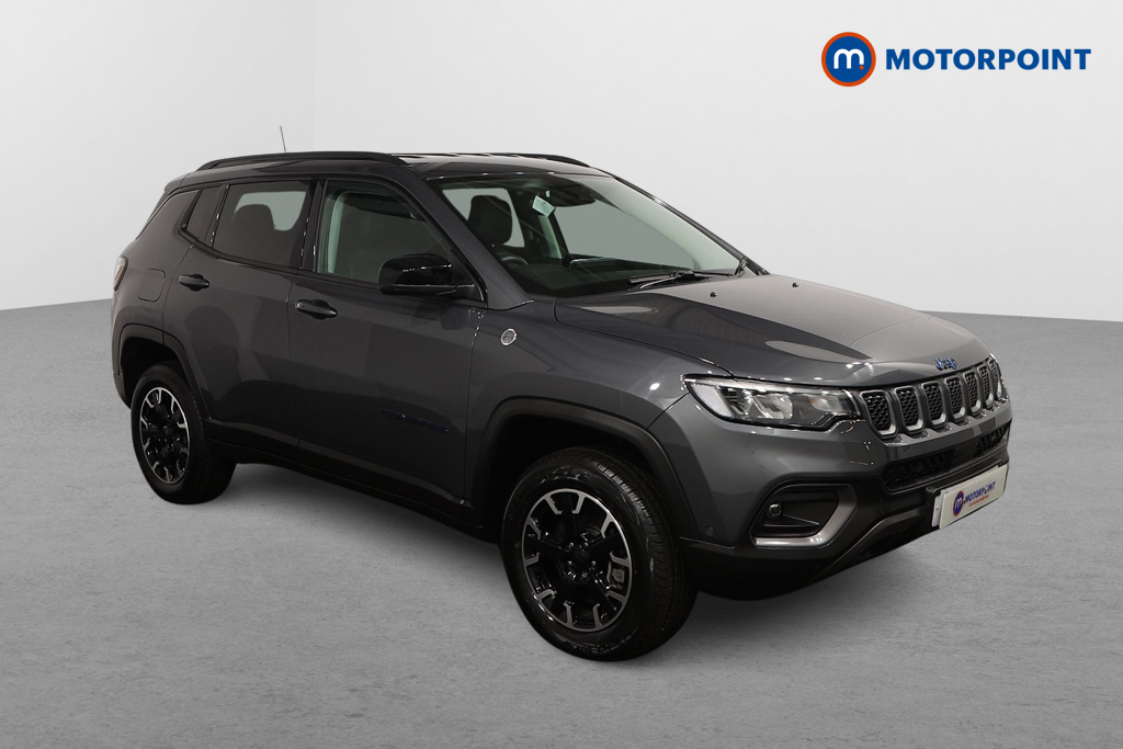 Jeep Compass Trailhawk Automatic Petrol Plug-In Hybrid SUV - Stock Number (1613877) - Drivers side front corner