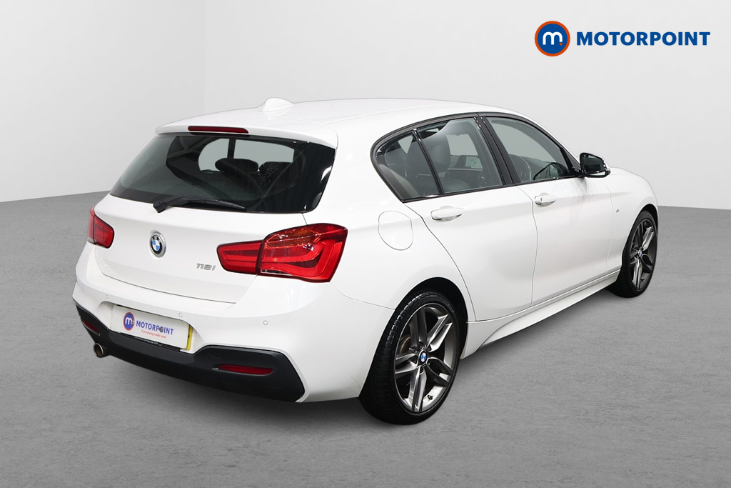 BMW 1 Series M Sport Manual Petrol Hatchback - Stock Number (1611516) - Drivers side rear corner