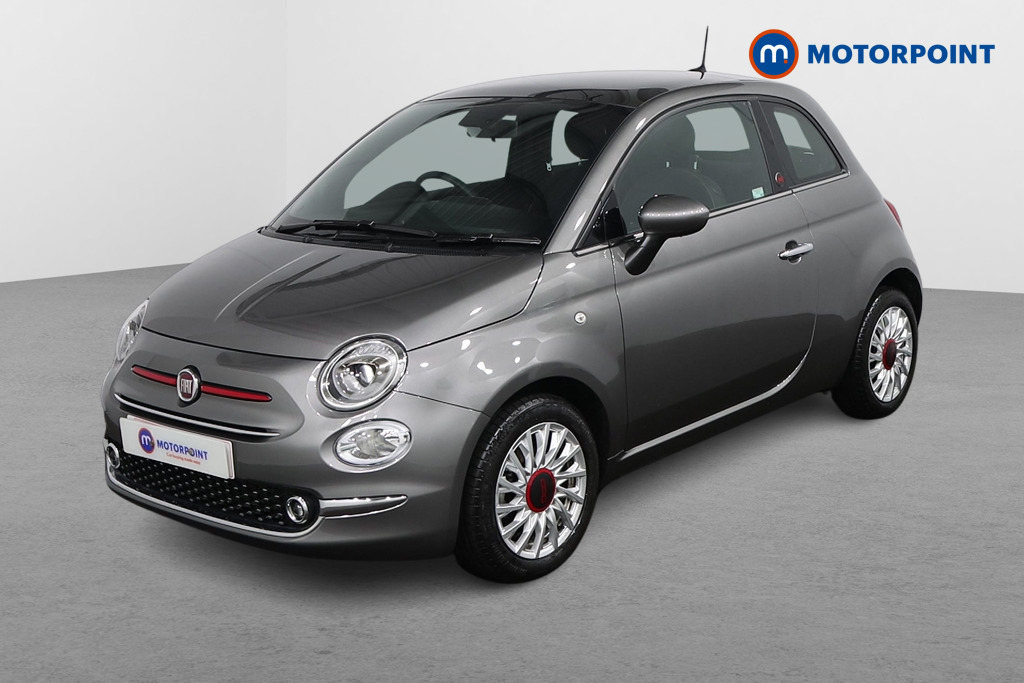 Fiat 500 RED Manual Petrol Hatchback - Stock Number (1611886) - Passenger side front corner