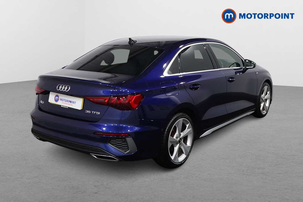 Audi A3 S Line Automatic Petrol Saloon - Stock Number (1612058) - Drivers side rear corner